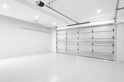 Inside of a Garage Door